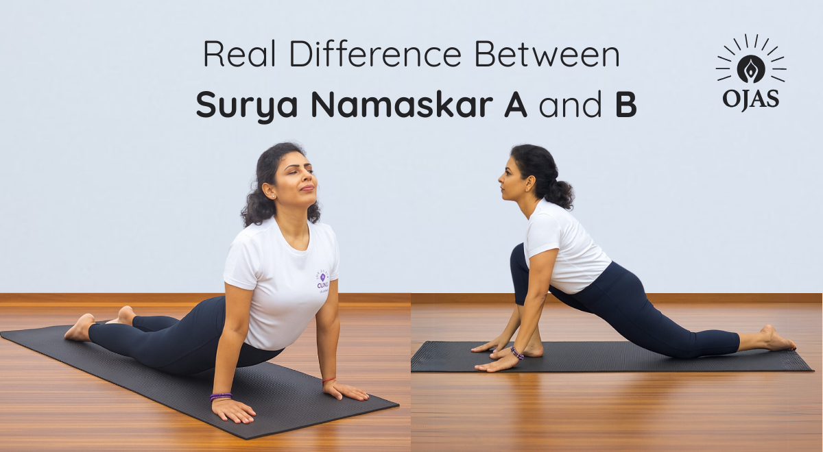 Real Difference Between Surya Namaskar A and B