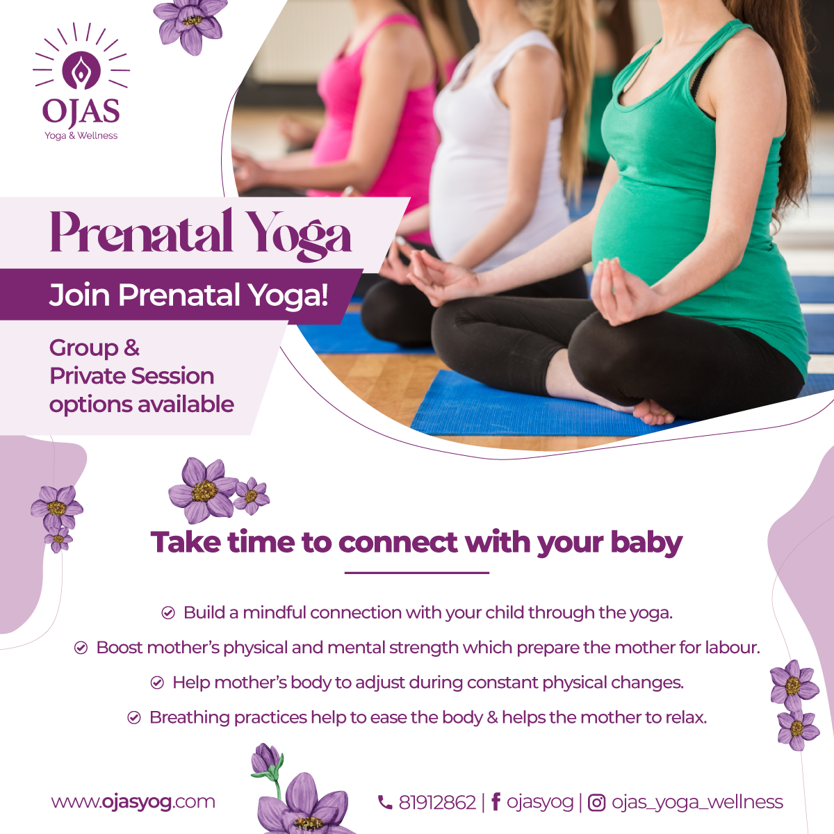 Prenatal Yoga Session