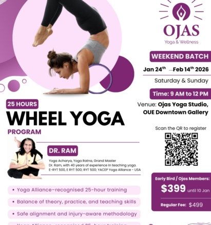 wheel yoga classes