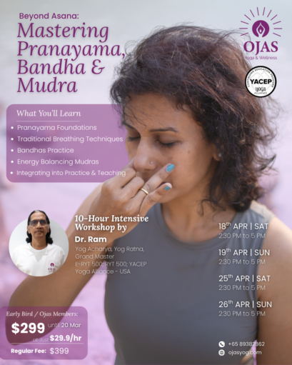 Mastering Pranayama, Bandha & Mudra – 10 Hour Intensive By Dr. Ram
