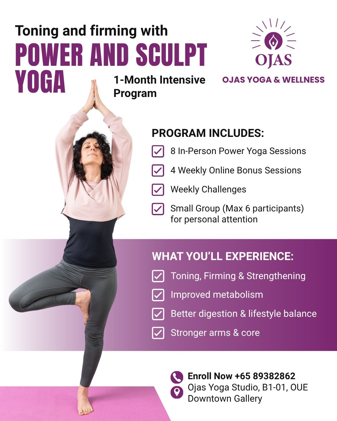Transform Your Body with Power & Sculpt Yoga