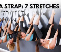 yoga strap stretches