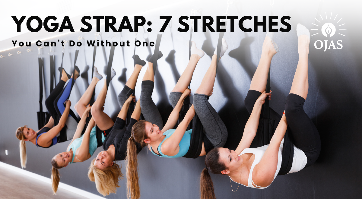 yoga strap stretches