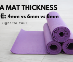 yoga mat thickness