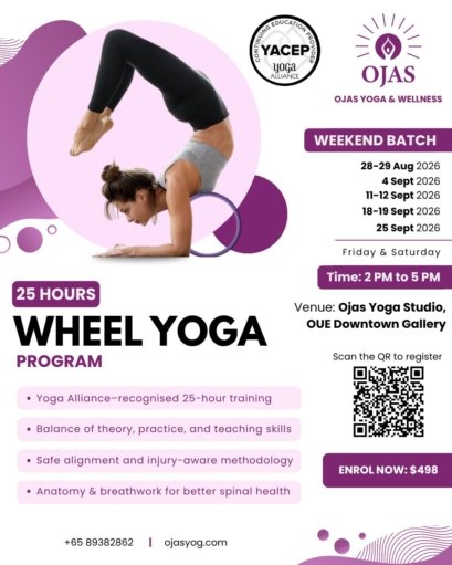 wheel yoga class